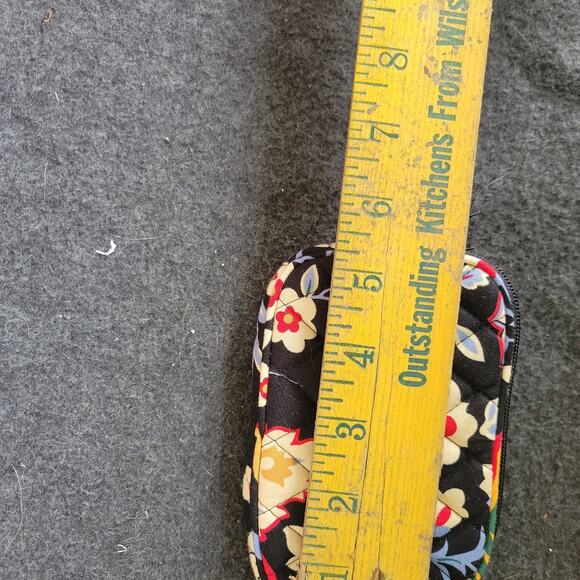 Vera Bredley Floral Wristlet‎ Wallet 5 inch X 4 Inch - Picture 4 of 5